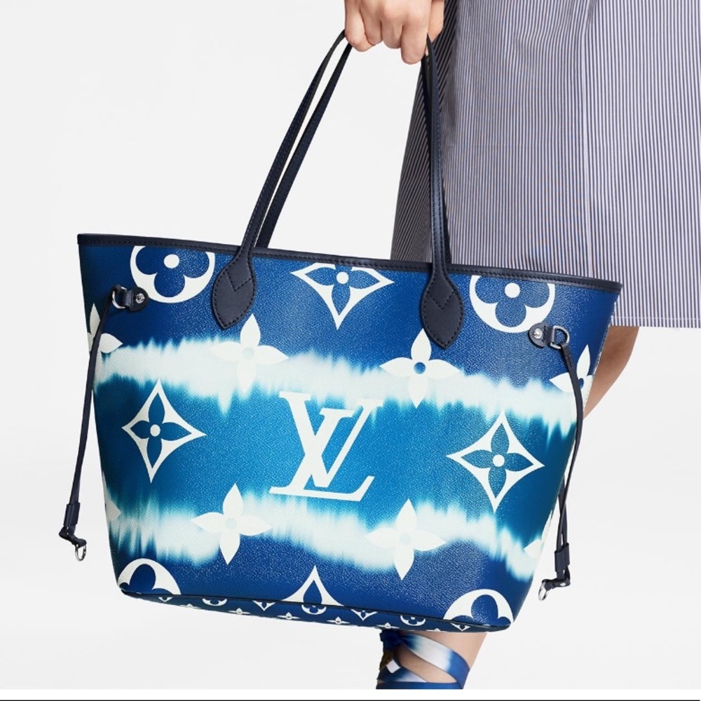 LV ESCALE NEVERFULL MM BLUE - Picture 4 of 5